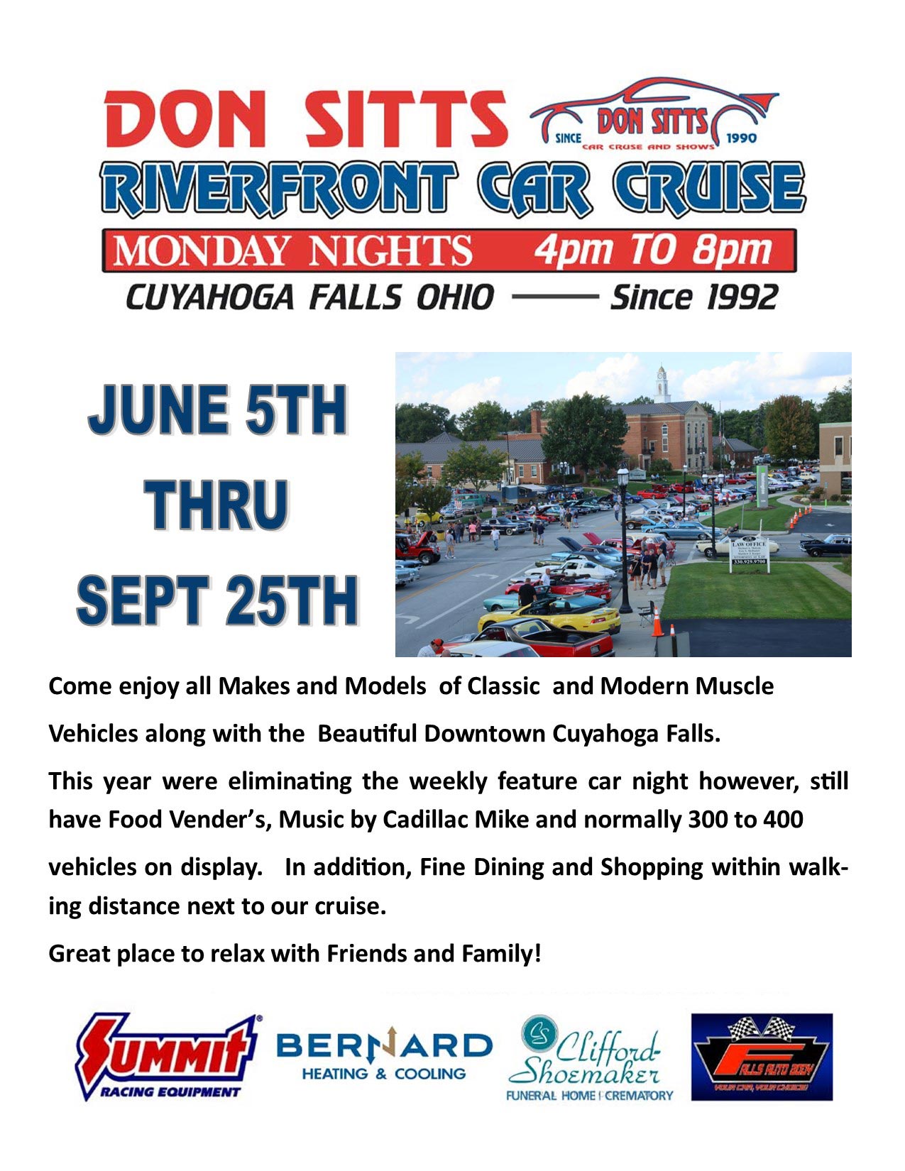 Riverfront Cruise In Schedule